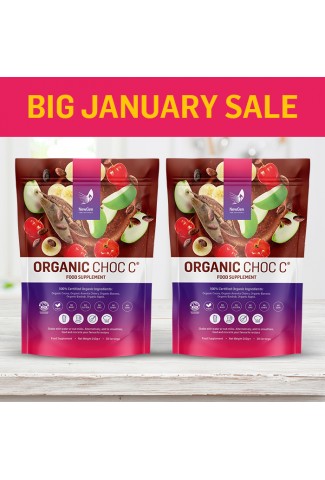 January Sale - x2 Organic Choc C - Normal SRP £89.98 